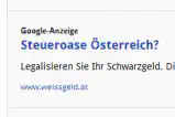 Was sonst noch war: Werbeanzeigen für Österreicher